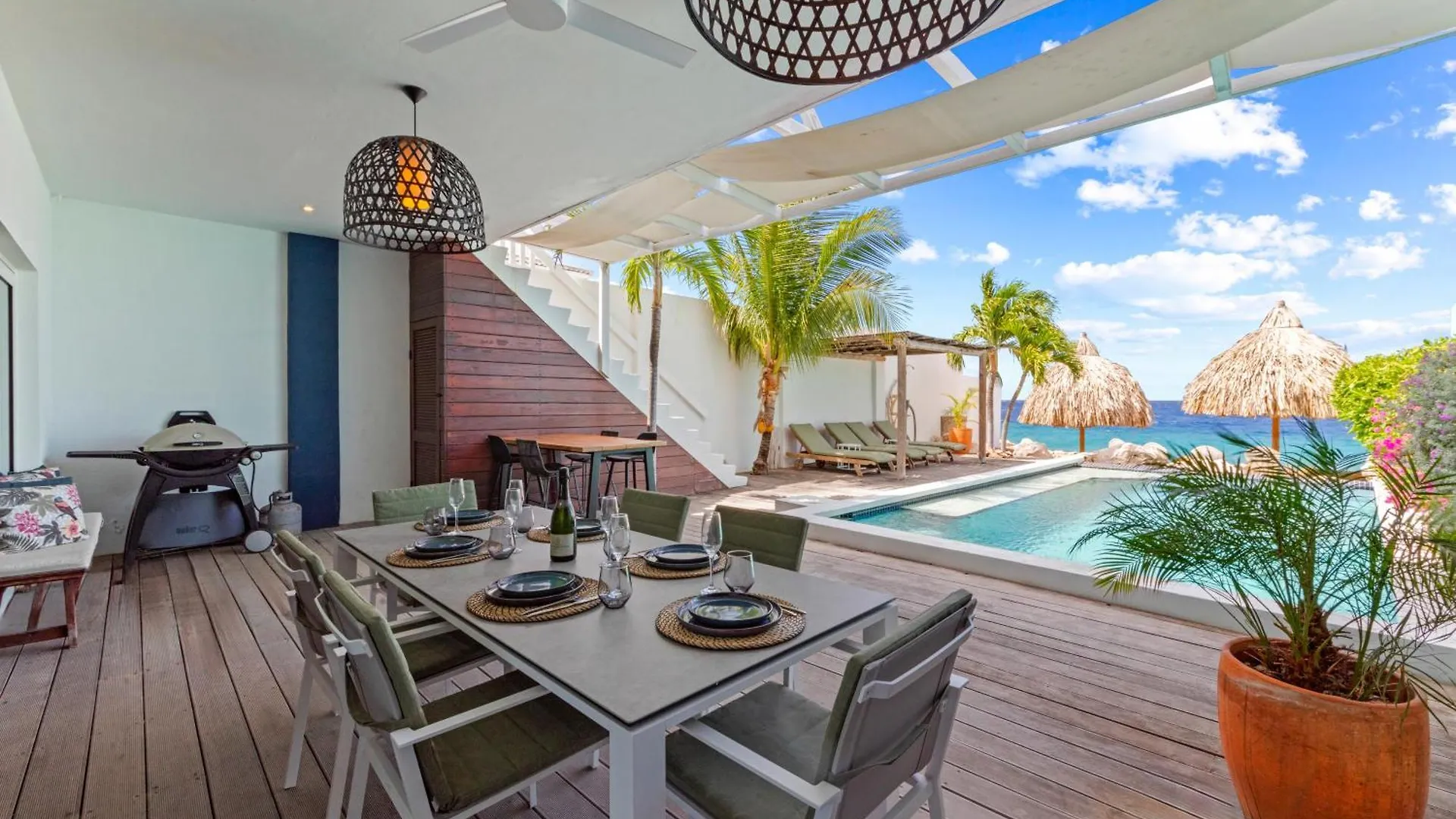 Appartement Pietermaai Met Prive Zwembad Willemstad Curaçao